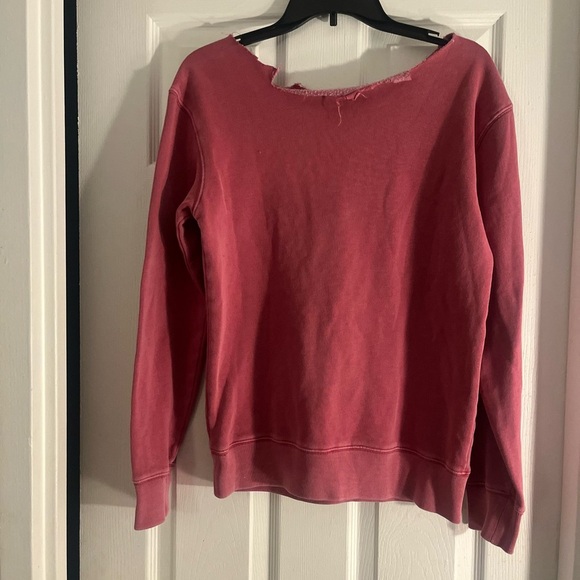 Aeropostale Maroon 87 Graphic Sweatshirt (Cut collar) - Picture 3 of 3